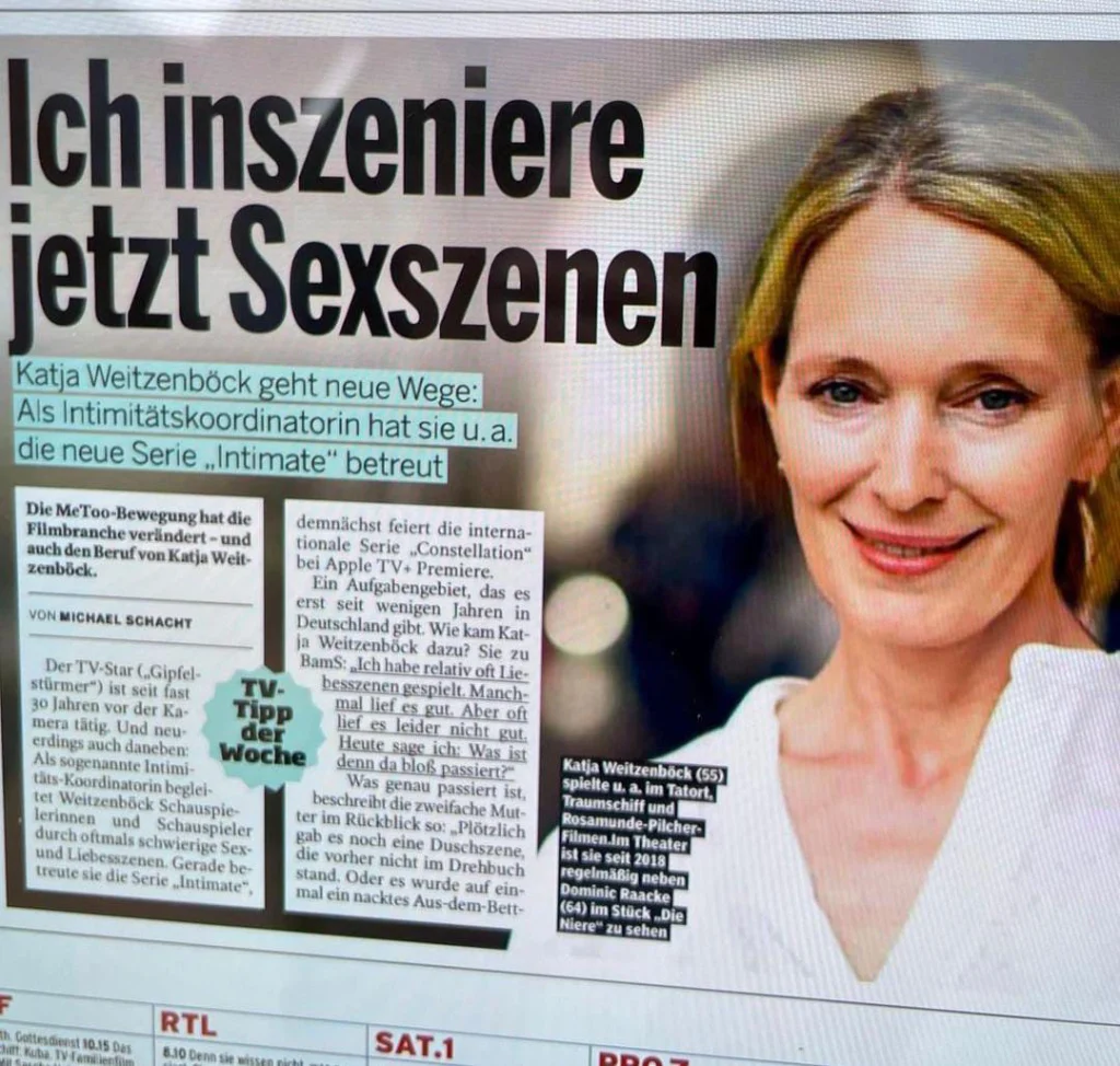 Schauspielkarriere, Katja Weitzenböck